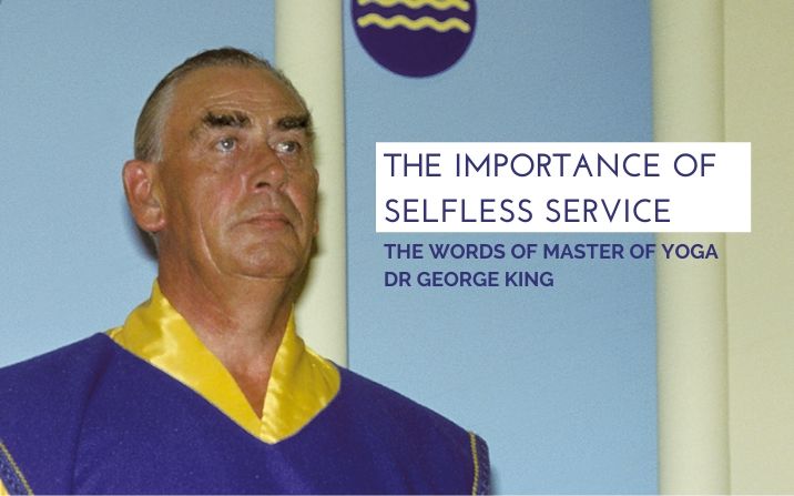 The importance of selfless service